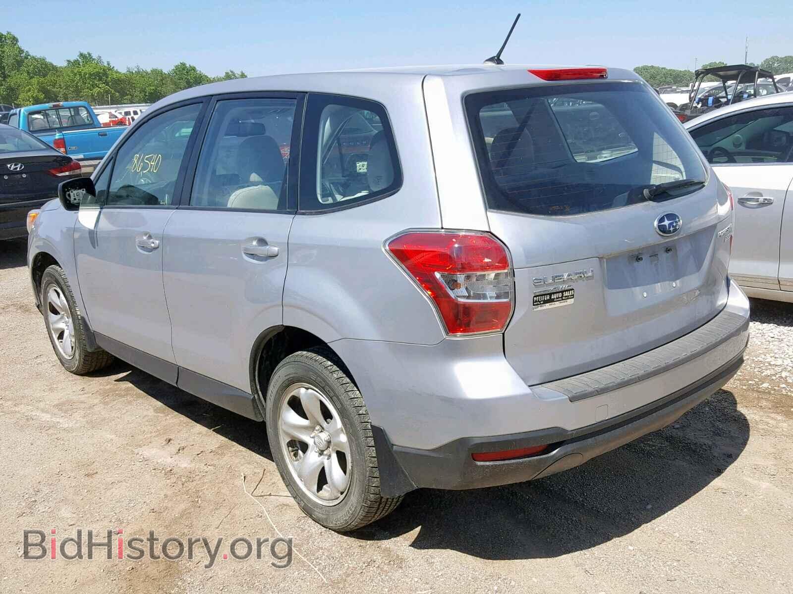 2014 SUBARU FORESTER - VIN: JF2SJAAC7EH518590 - Фото 3