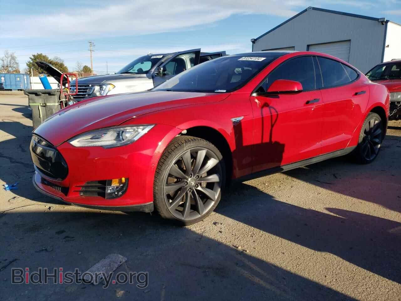 Photo 5YJSA1E27FF109541 - TESLA MODEL S 2015