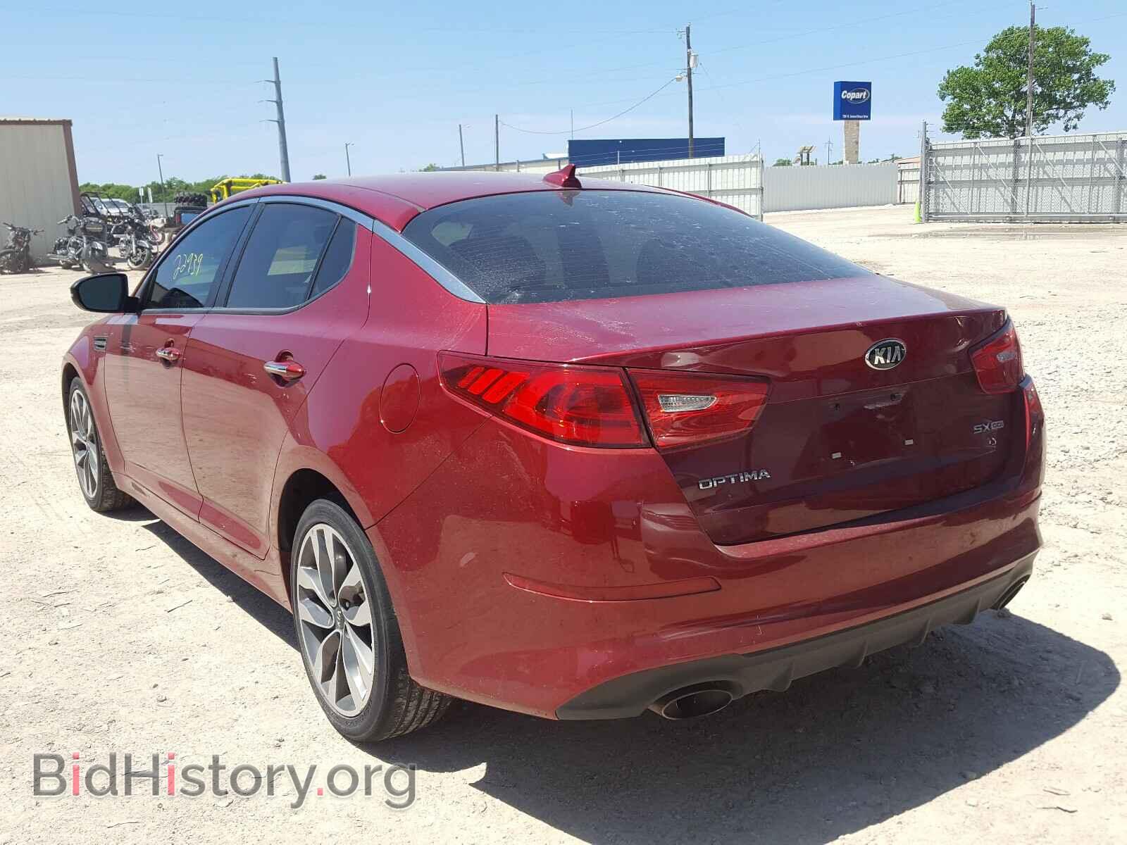 2015 KIA OPTIMA - VIN: 5XXGR4A70FG415284 - Фото 3