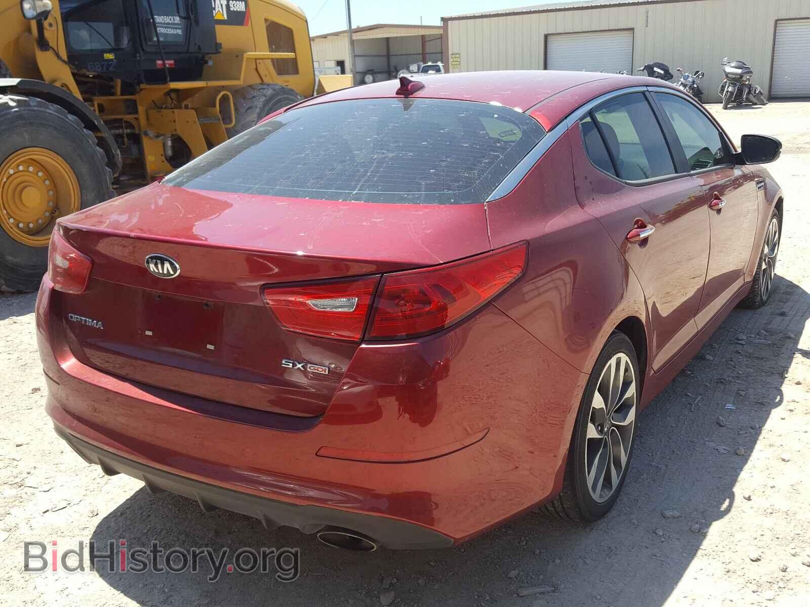 2015 KIA OPTIMA - VIN: 5XXGR4A70FG415284 - Фото 4