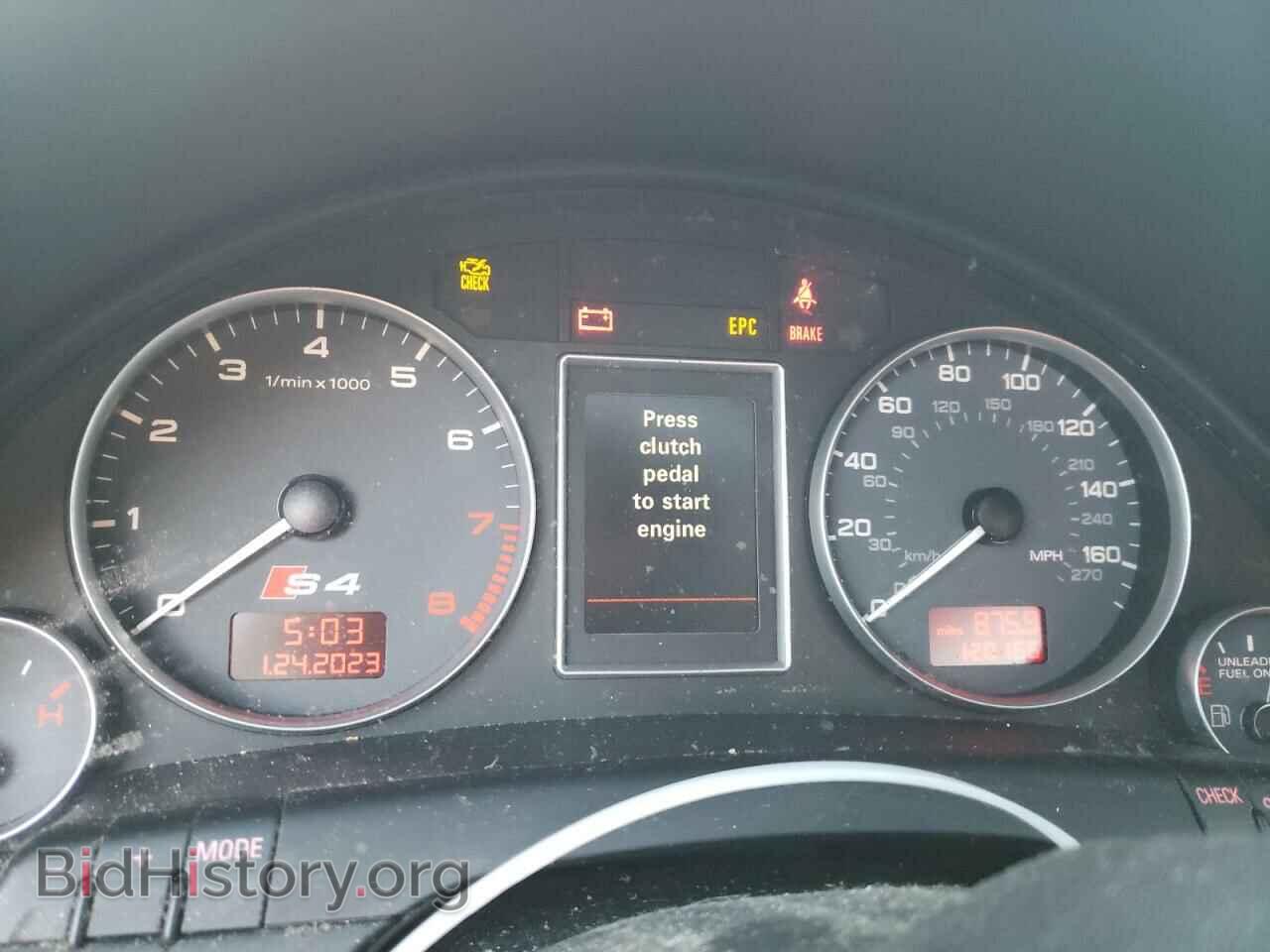 2007 AUDI S4/RS4 - VIN: WAUGL78E77A134052 - Фото 9
