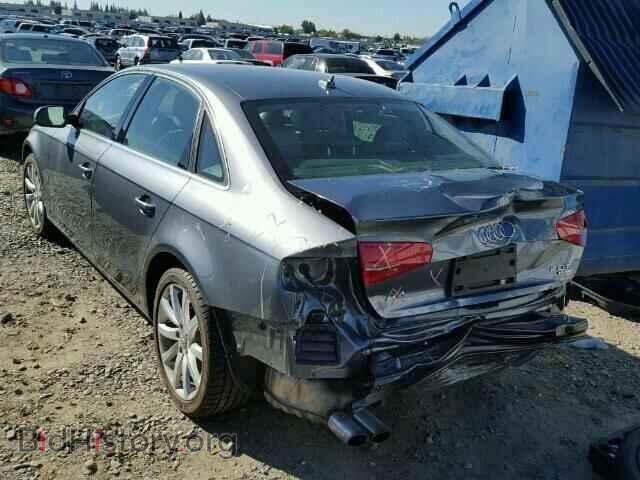 2013 AUDI A4 - VIN: WAUFFAFL2DN020627 - Фото 3