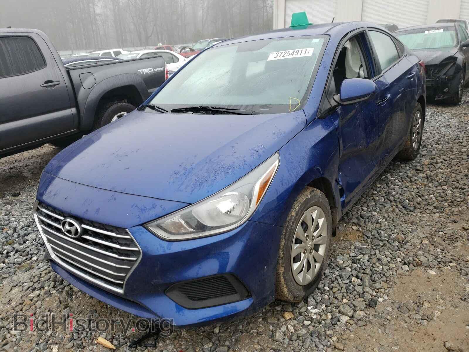 2019 HYUNDAI ACCENT - VIN: 3KPC24A31KE044669 - Фото 2