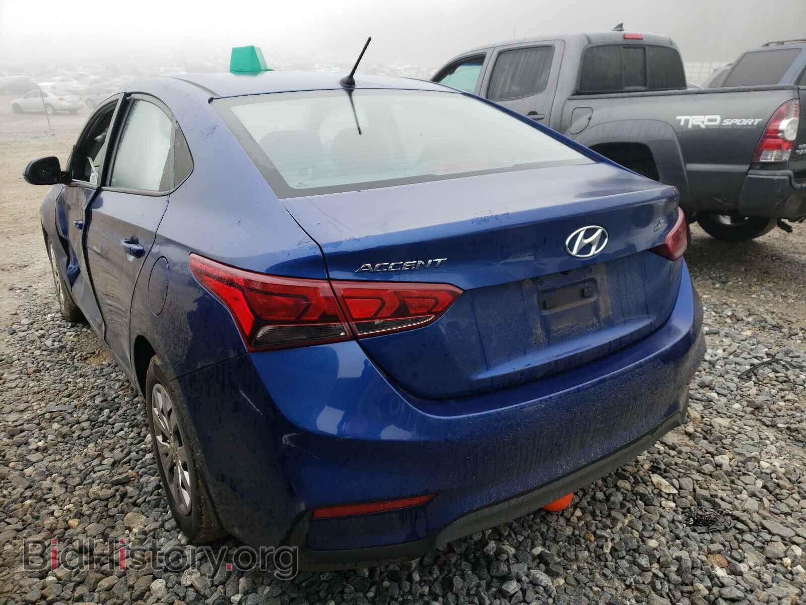 2019 HYUNDAI ACCENT - VIN: 3KPC24A31KE044669 - Фото 3
