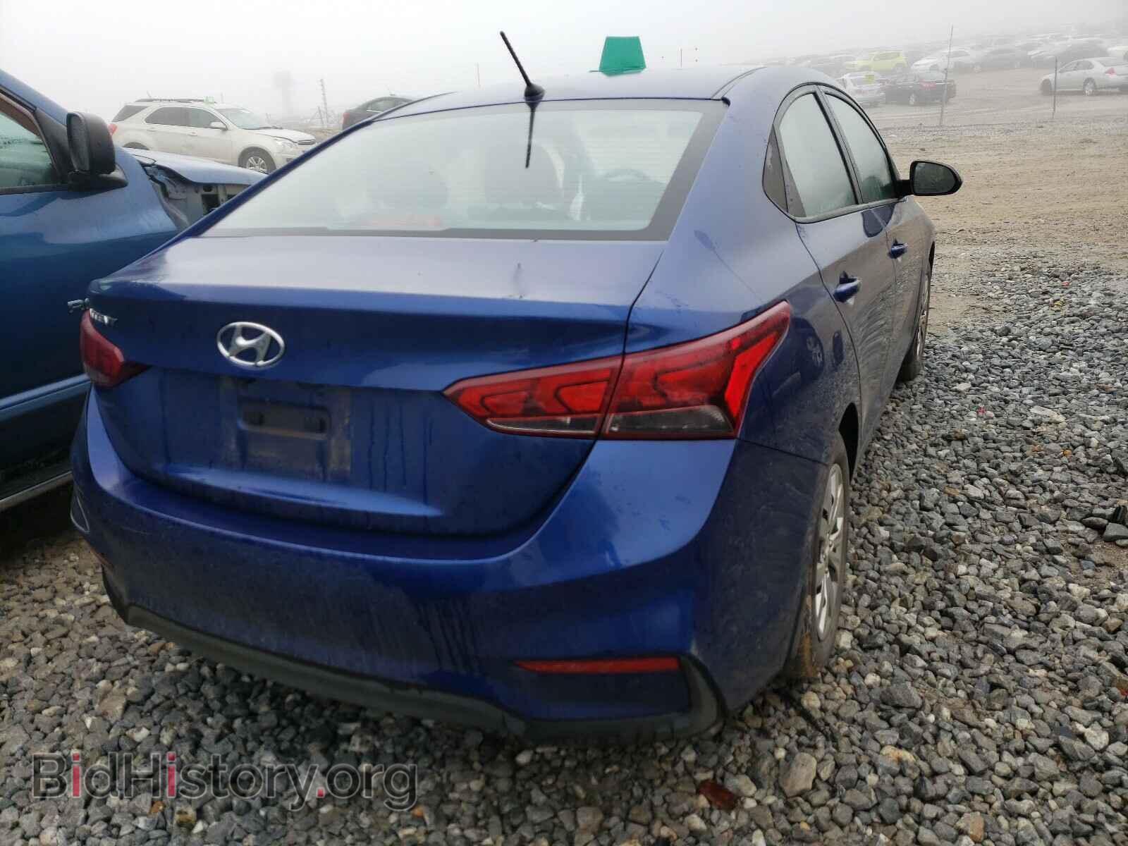 2019 HYUNDAI ACCENT - VIN: 3KPC24A31KE044669 - Фото 4