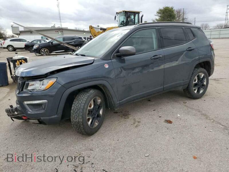 2017 Jeep COMPASS Compass TR (VIN 3C4NJDDB6HT597546) — фото 1 из 13, Copart, повреждение: передняя часть