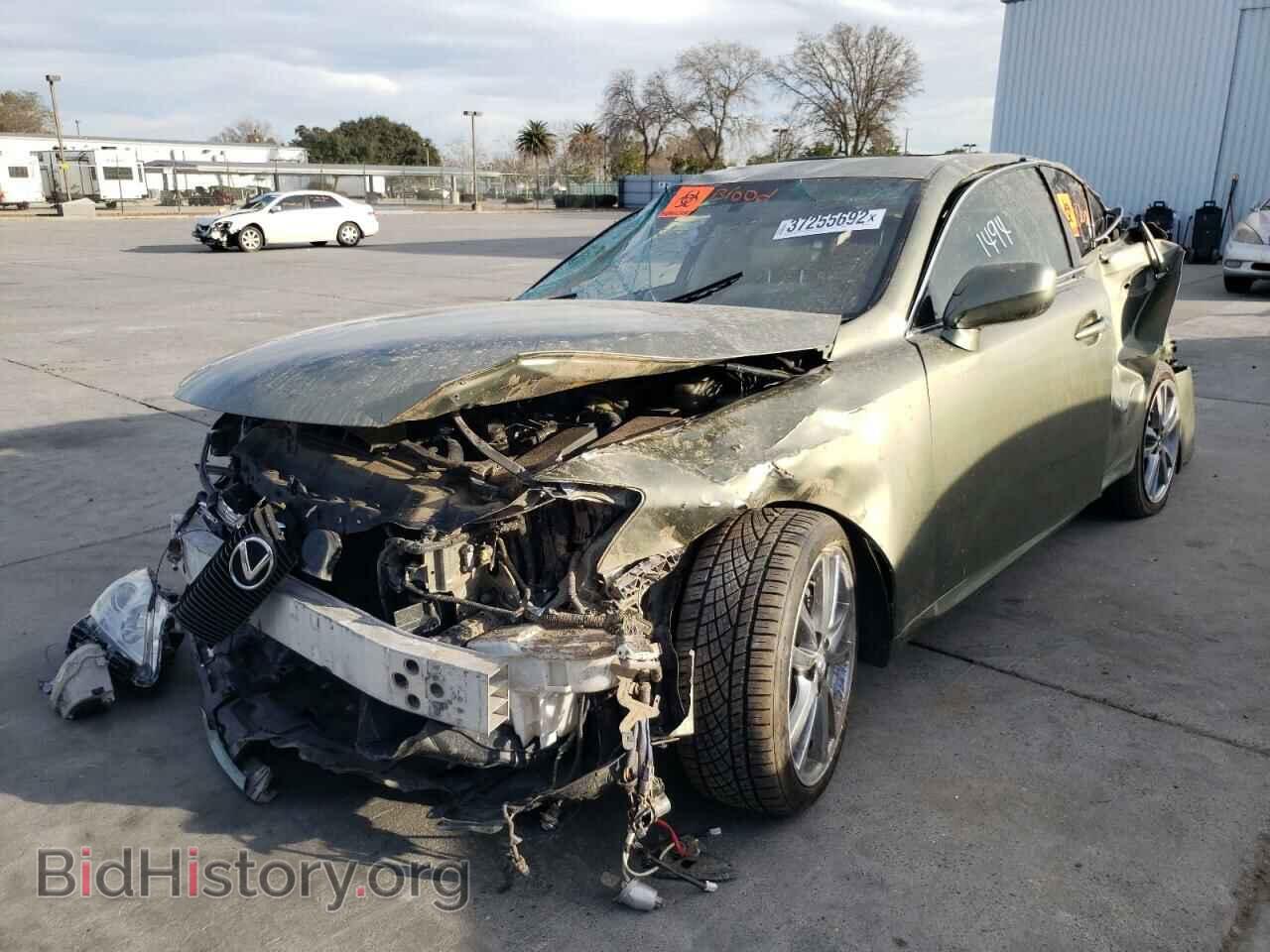 2008 LEXUS IS - VIN: JTHBK262482059154 - Фото 2