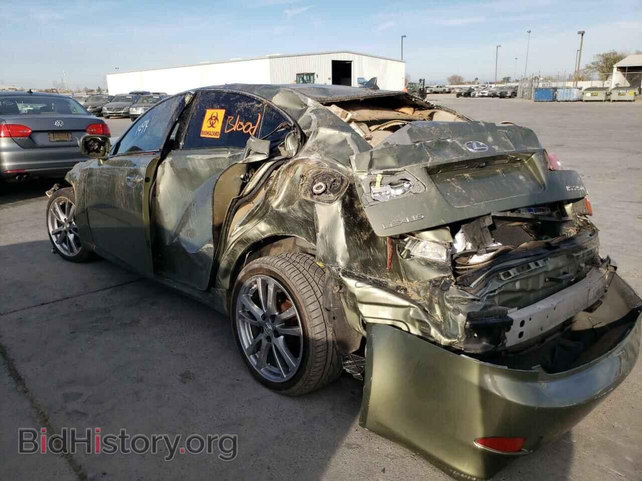 2008 LEXUS IS - VIN: JTHBK262482059154 - Фото 3