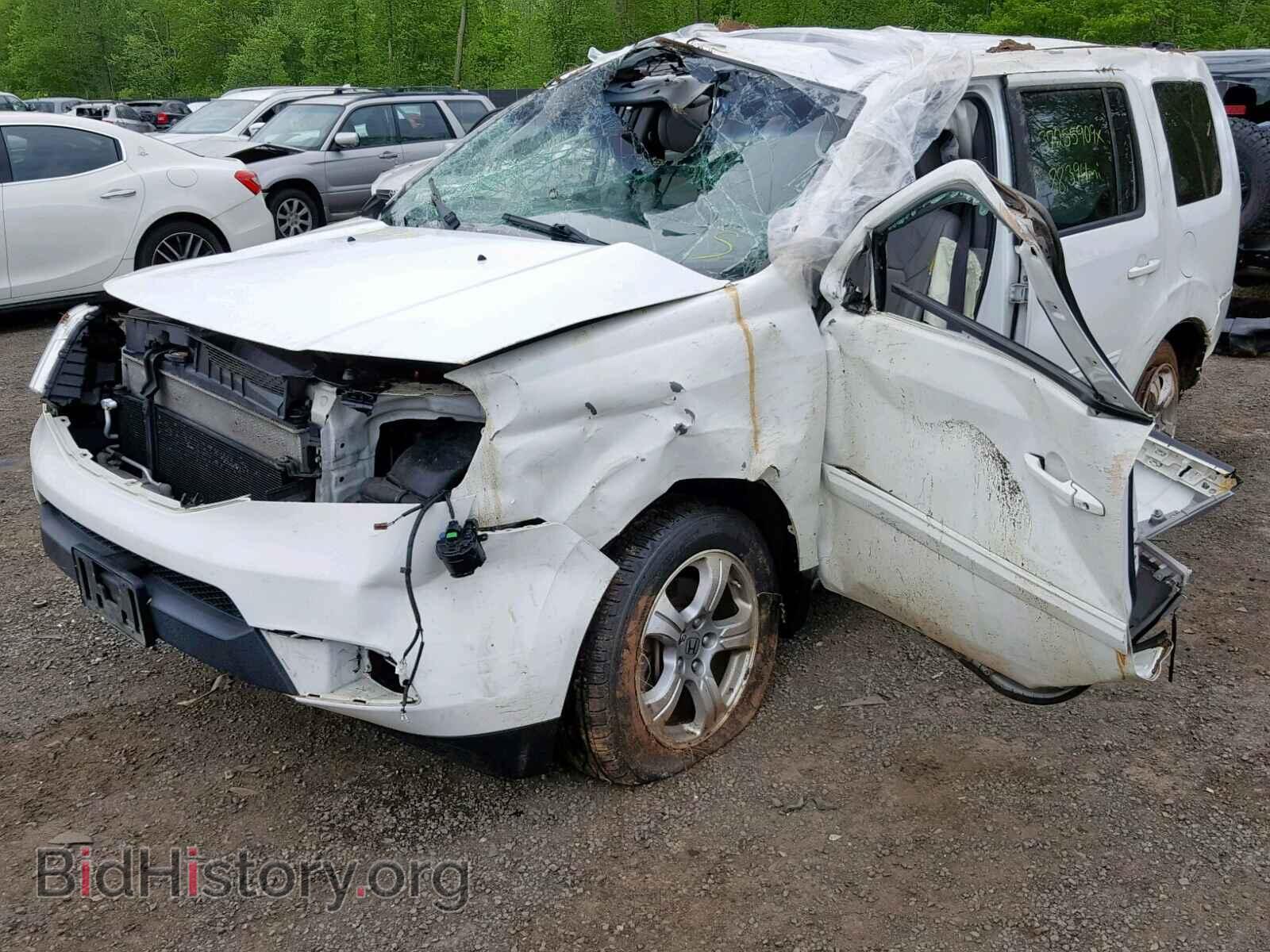 2012 HONDA PILOT EXL - VIN: 5FNYF4H54CB053119 - Фото 2