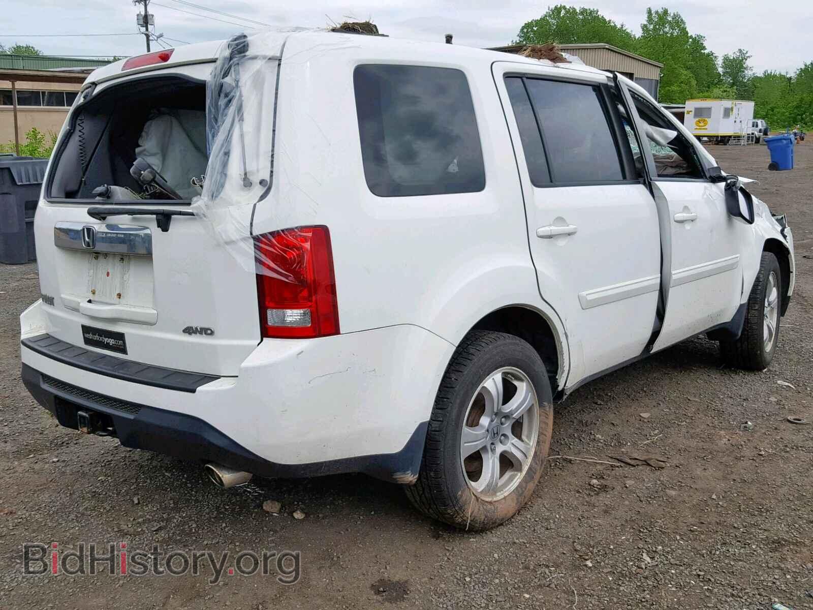 2012 HONDA PILOT EXL - VIN: 5FNYF4H54CB053119 - Фото 4