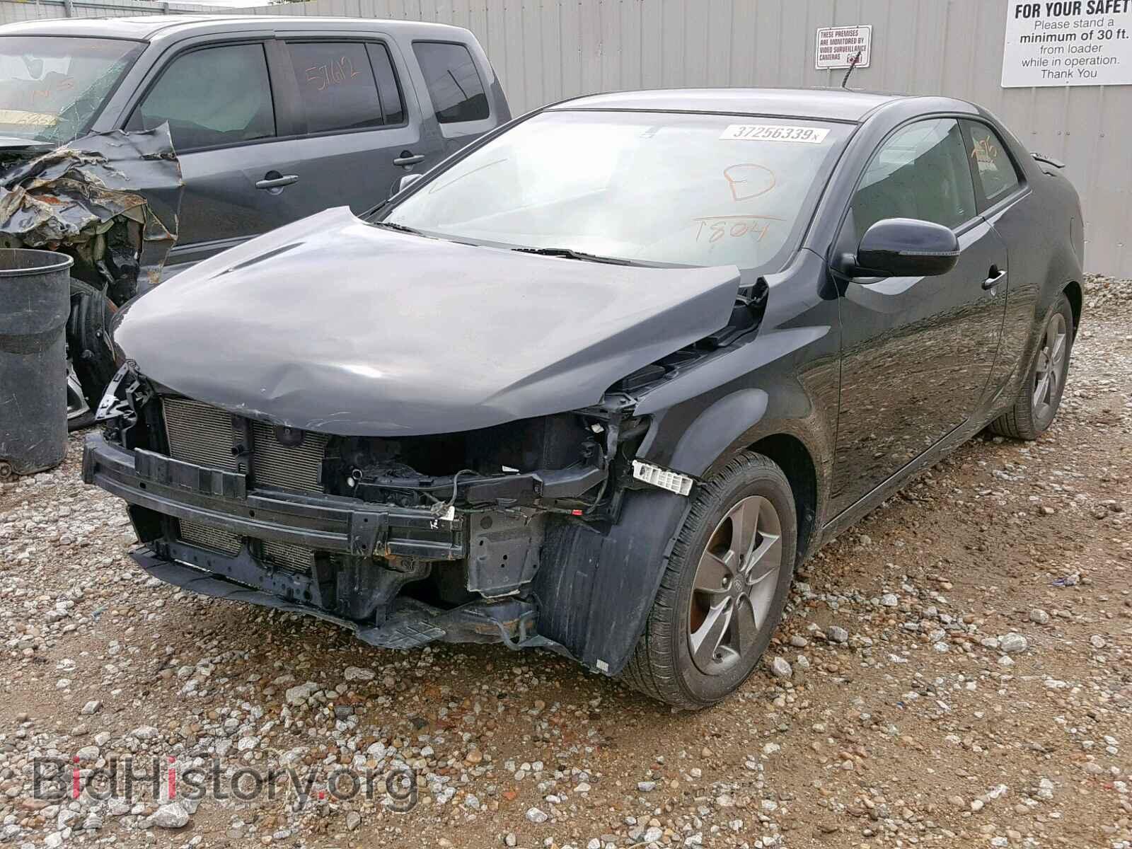 2012 KIA FORTE EX - VIN: KNAFU6A21C5621804 - Фото 2