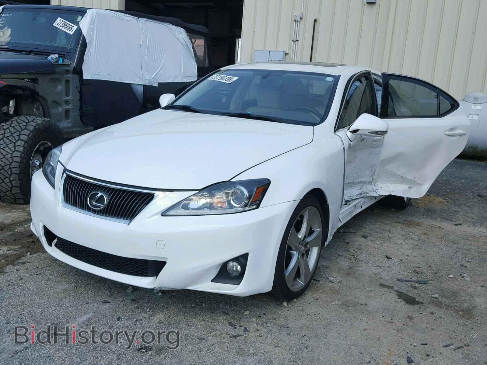 2012 LEXUS IS250 - VIN: JTHBF5C2XC5164282 - Фото 2