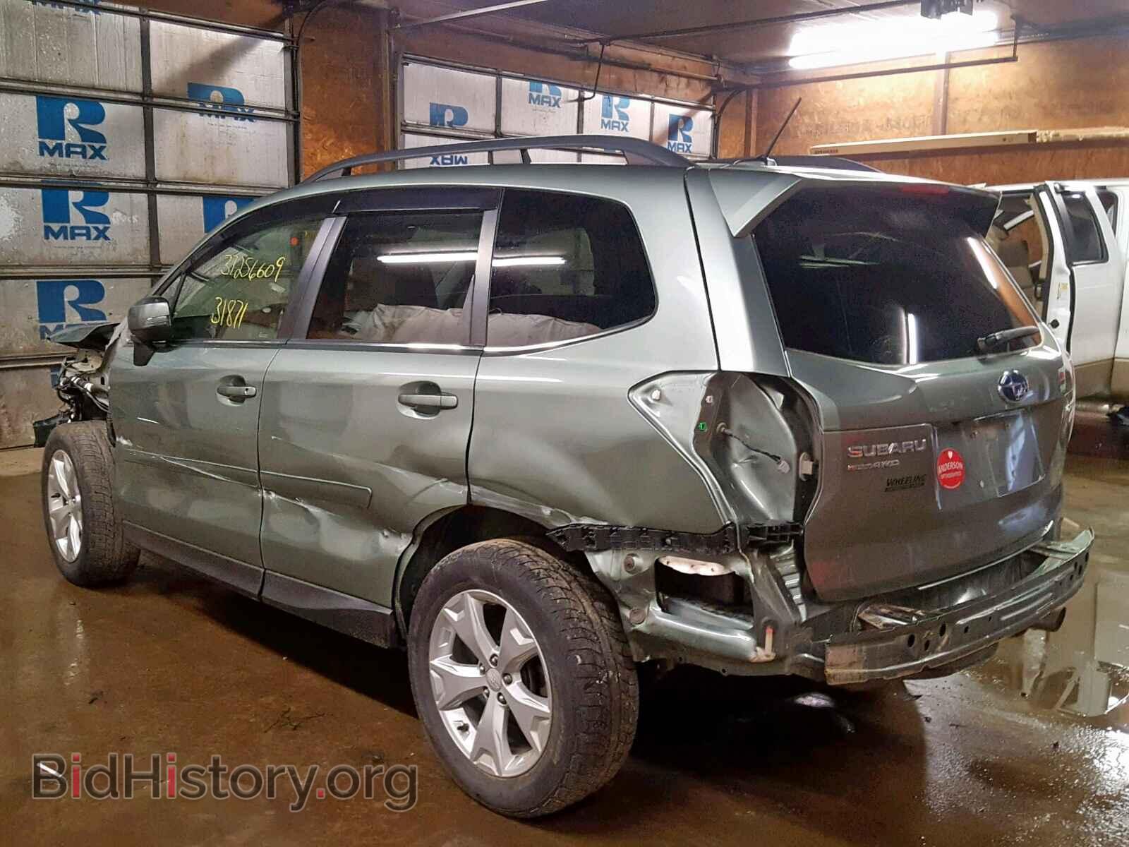 2014 SUBARU FORESTER - VIN: JF2SJAPC0EH534945 - Фото 3
