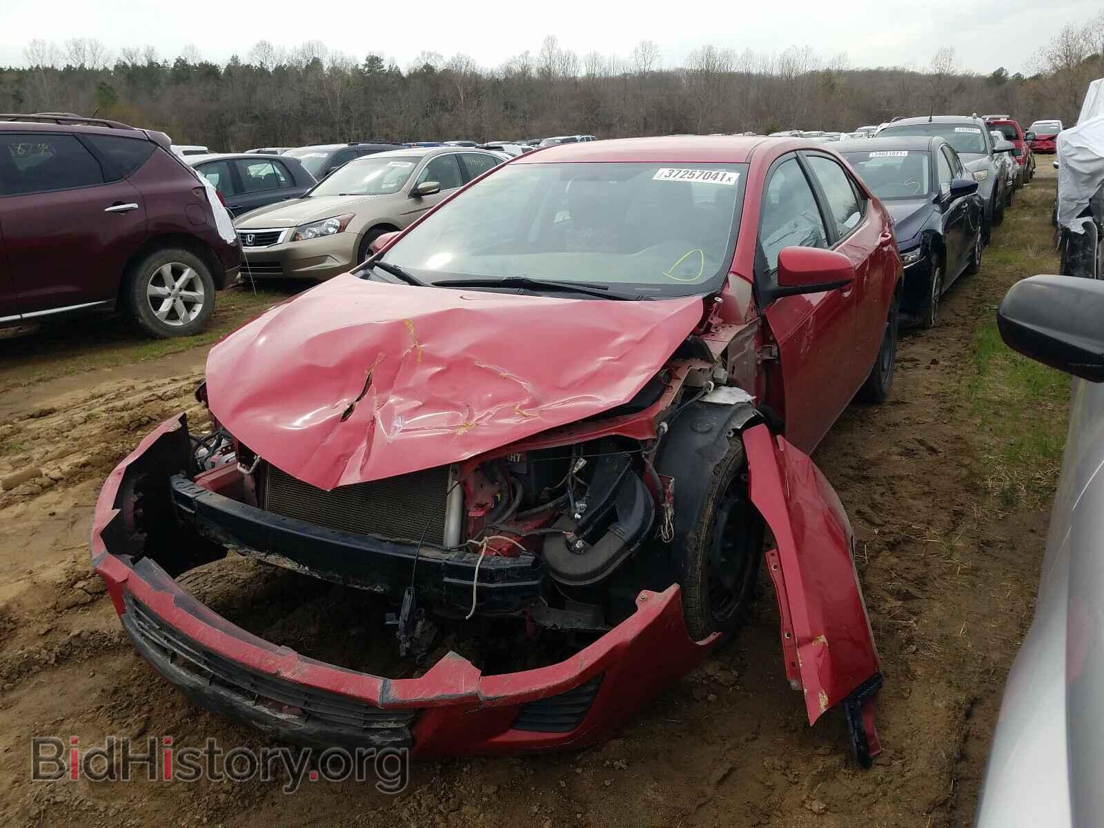 2014 TOYOTA COROLLA - VIN: 2T1BURHE7EC182147 - Фото 2