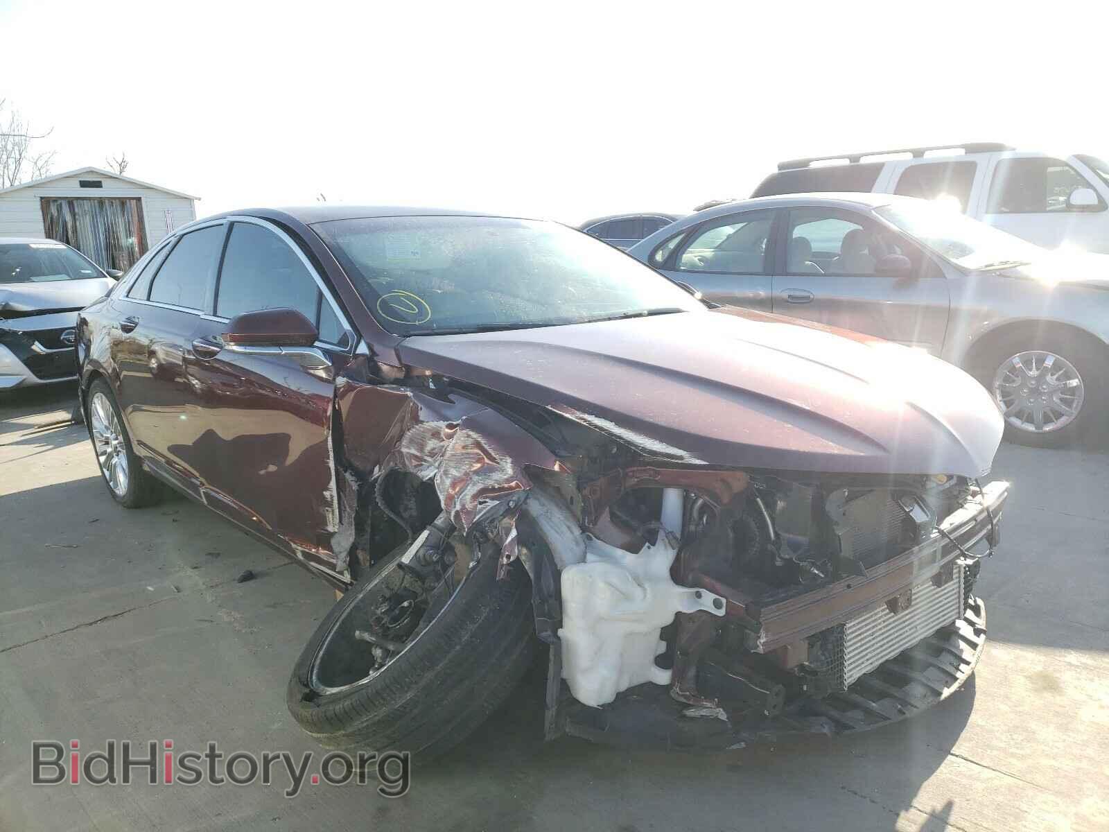 Фотография 3LN6L2G94FR618606 - LINCOLN MKZ 2015