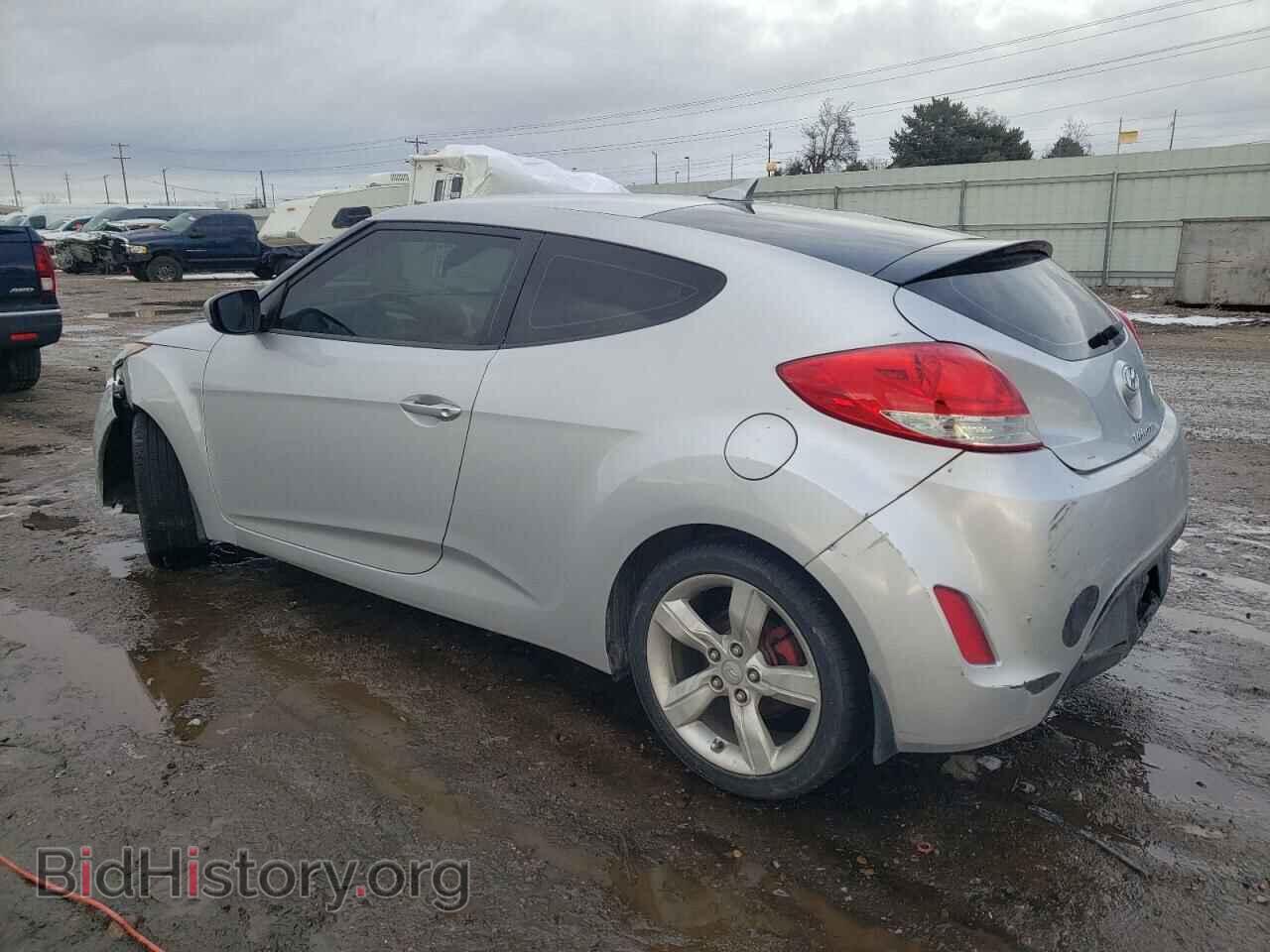 2012 HYUNDAI VELOSTER - VIN: KMHTC6AD5CU077156 - Фото 2
