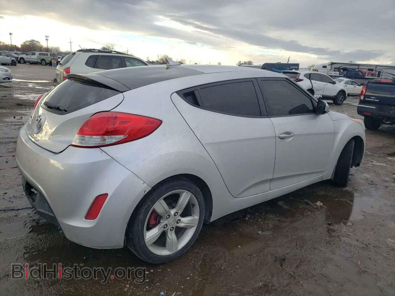 2012 HYUNDAI VELOSTER - VIN: KMHTC6AD5CU077156 - Фото 3