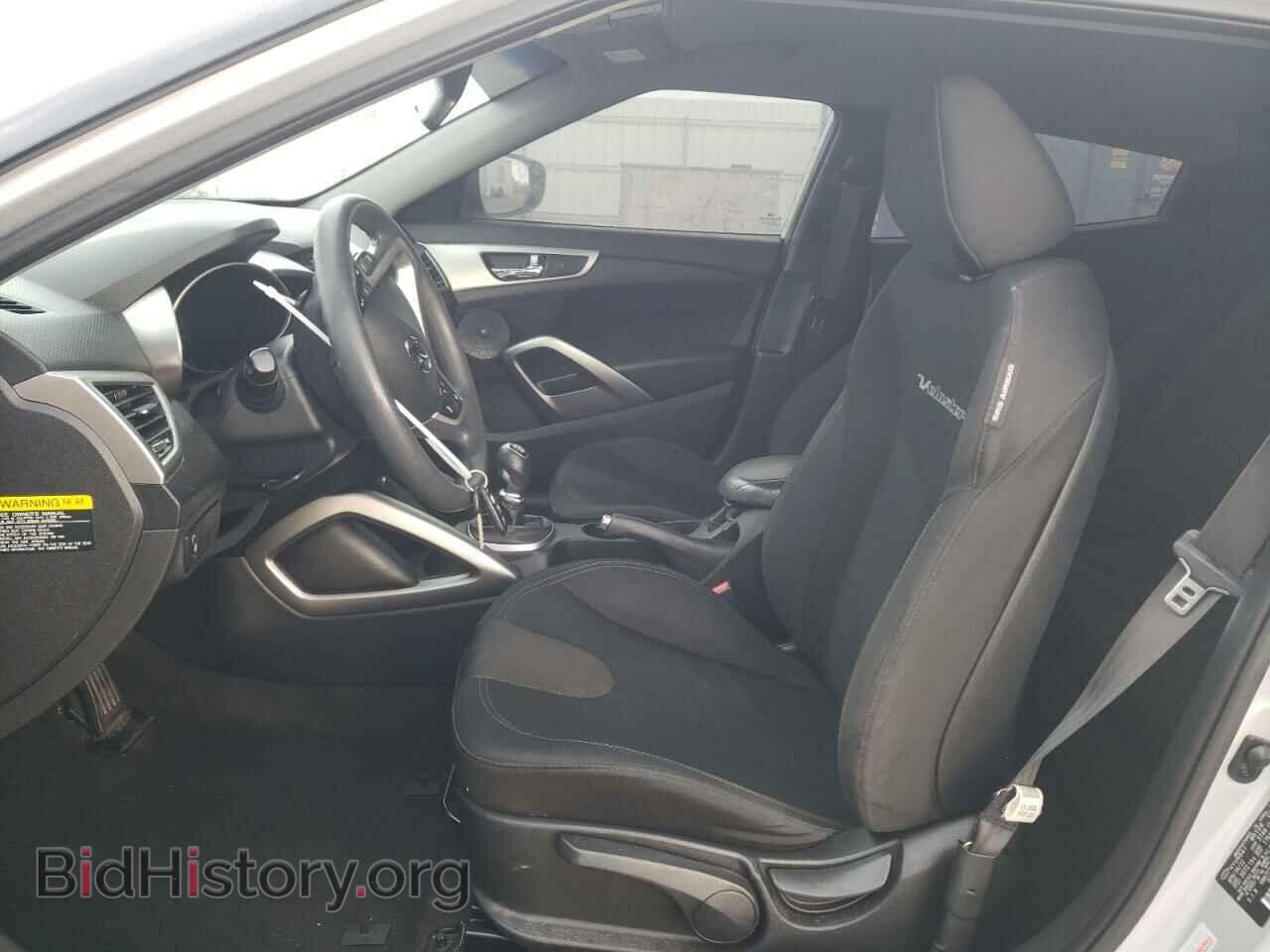 2012 HYUNDAI VELOSTER - VIN: KMHTC6AD5CU077156 - Фото 7