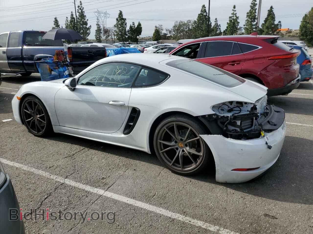 2018 PORSCHE CAYMAN - VIN: WP0AA2A80JK260518 - Фото 2
