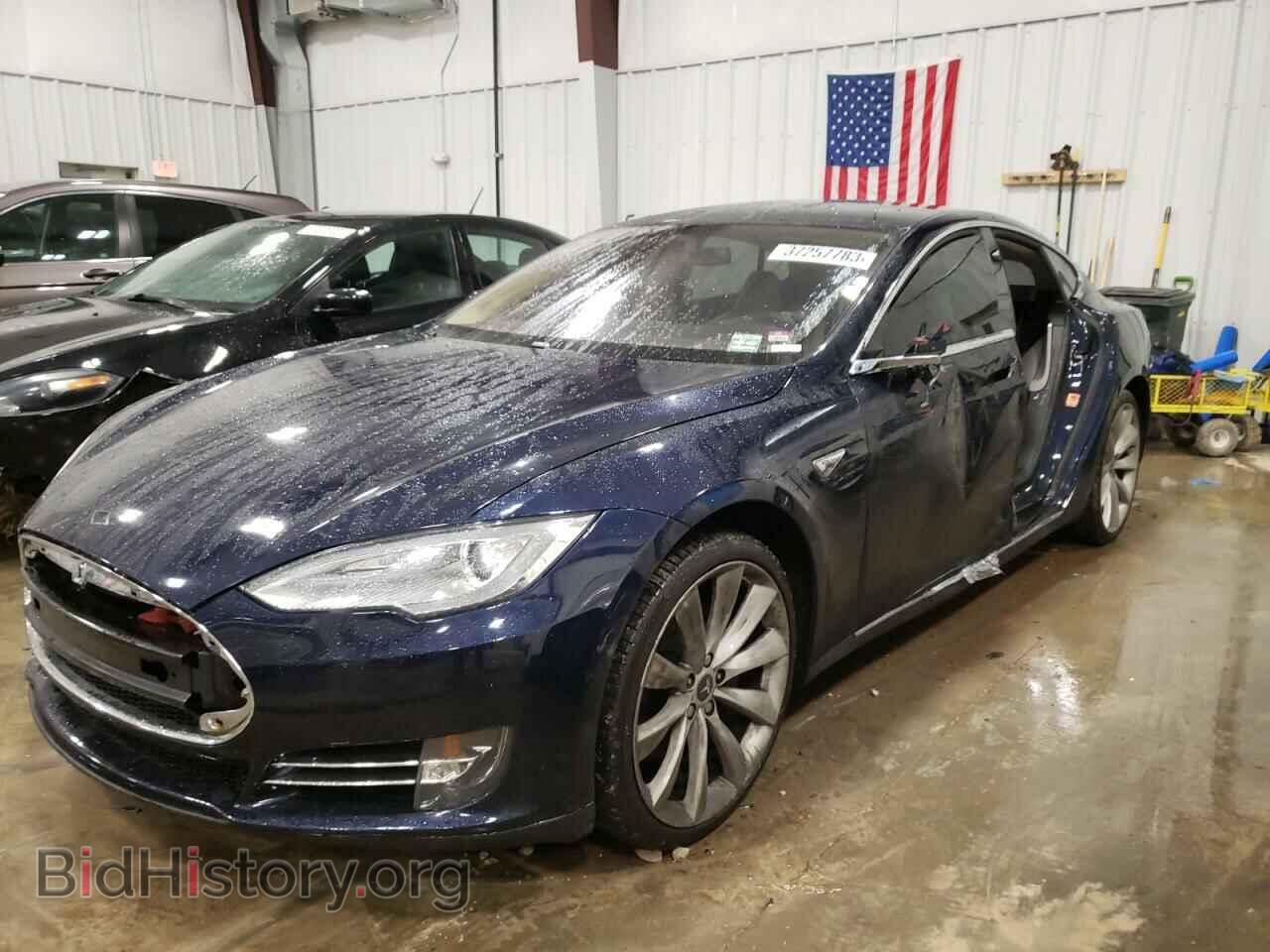 Фотография 5YJSA1CN8DFP19541 - TESLA MODEL S 2013