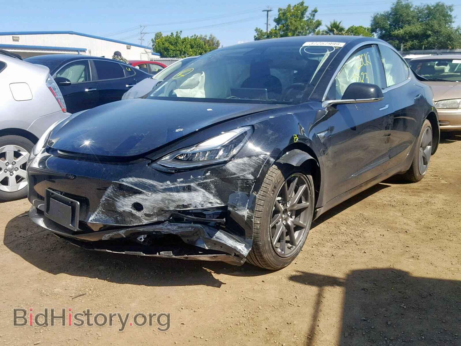 2019 TESLA MODEL 3 - VIN: 5YJ3E1EA4KF325034 - Фото 2