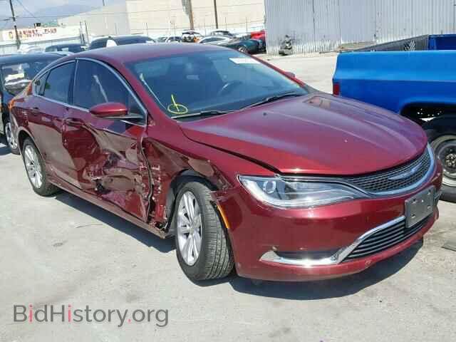 Photo 1C3CCCAB8GN155306 - CHRYSLER 200 2016