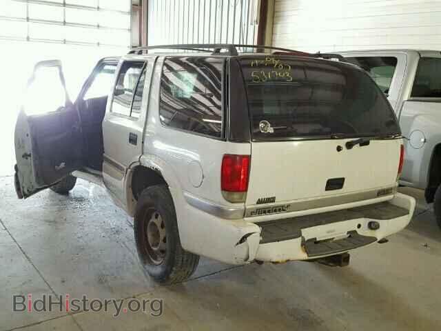 1998 GMC ENVOY - VIN: 1GKDT13W3W2531743 - Фото 3