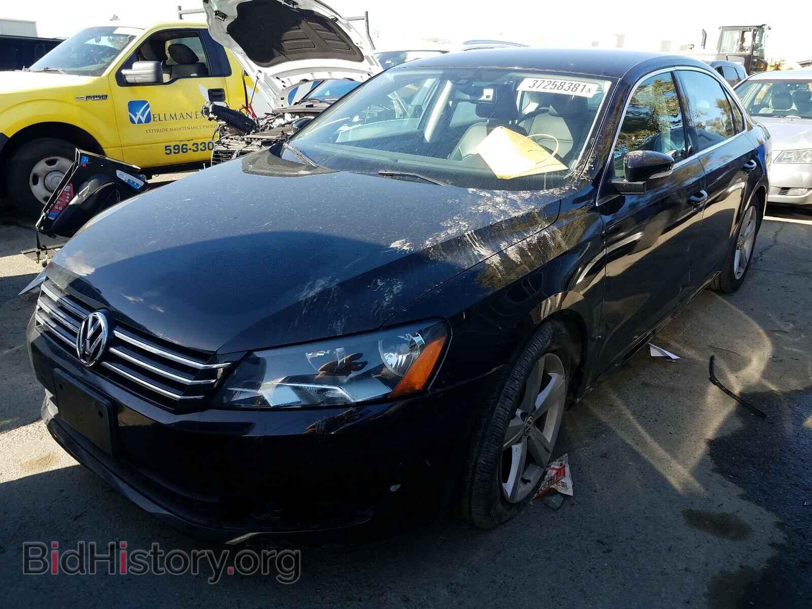 2014 VOLKSWAGEN PASSAT - VIN: 1VWBT7A34EC112207 - Фото 2