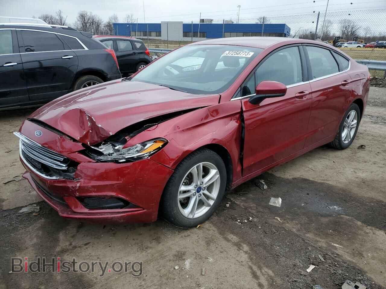 Photo 3FA6P0H73JR180072 - FORD FUSION 2018