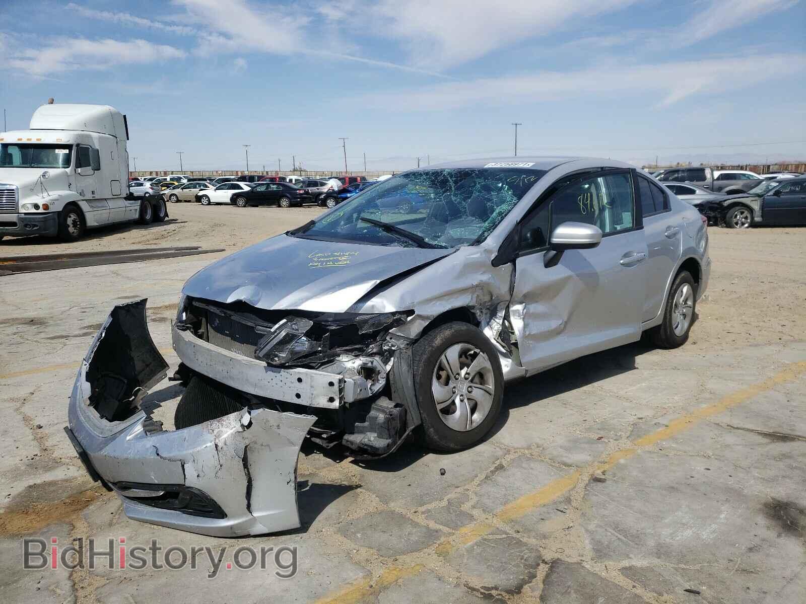 2015 HONDA CIVIC - VIN: 2HGFB2F57FH551440 - Фото 2