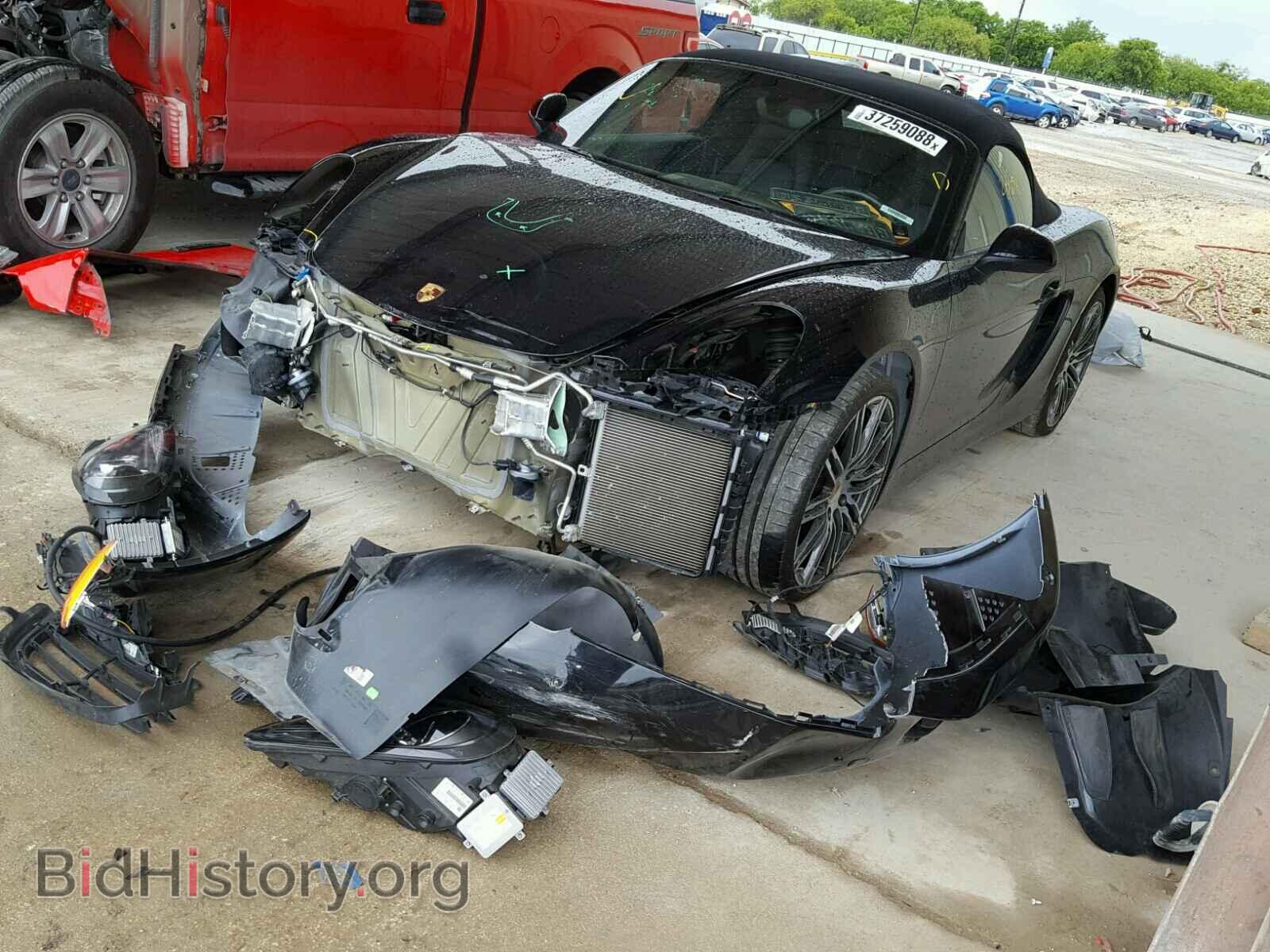 2016 PORSCHE BOXSTER - VIN: WP0CA2A83GS120805 - Фото 2