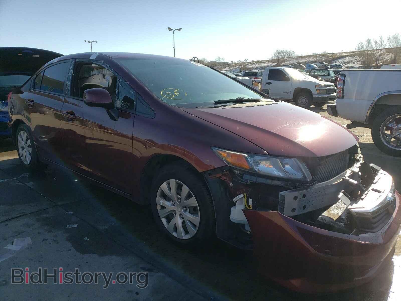 Фотография 2HGFB2F50CH608086 - HONDA CIVIC 2012