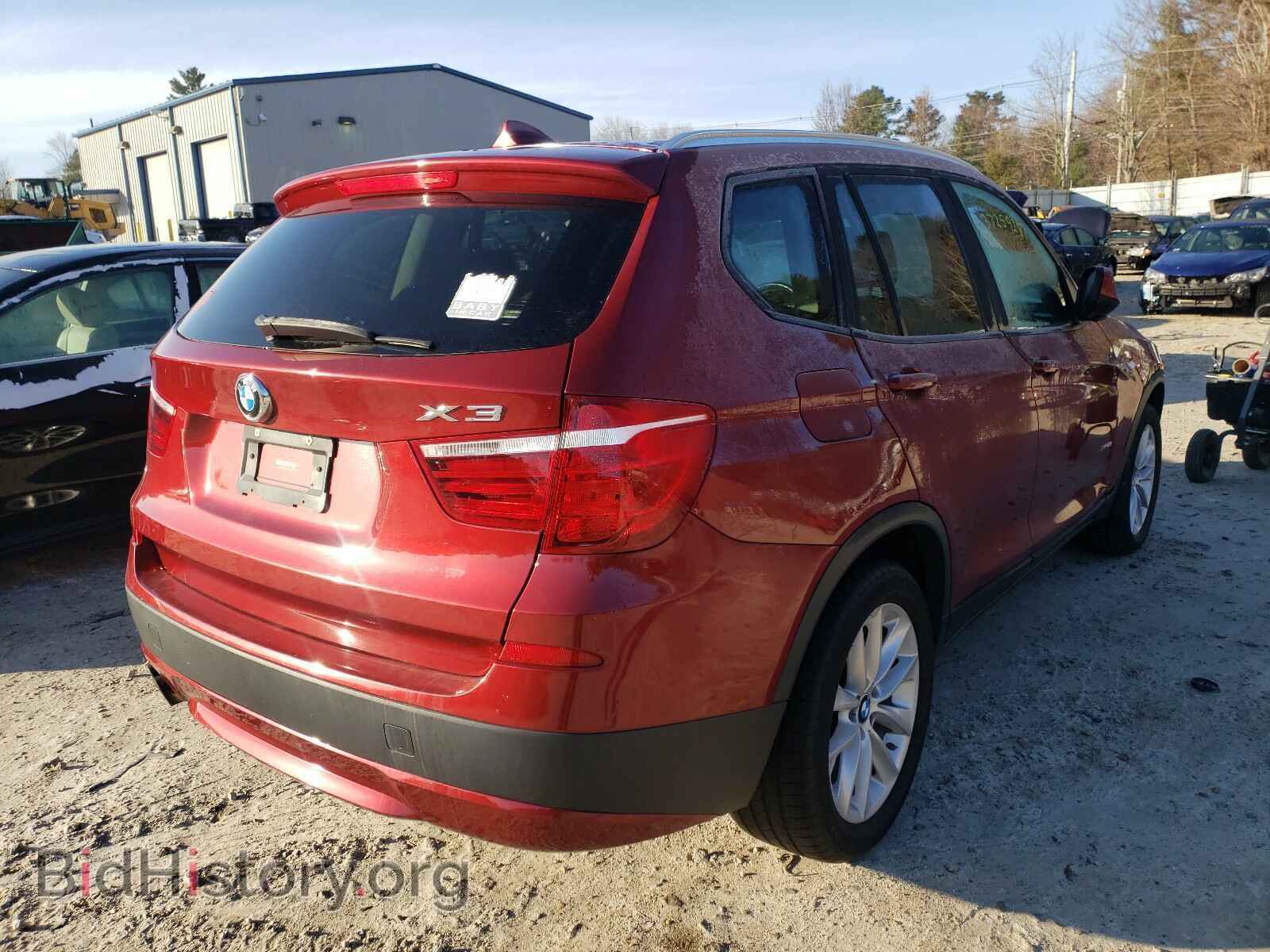 2013 BMW X3 - VIN: 5UXWX9C56D0A16390 - Фото 4
