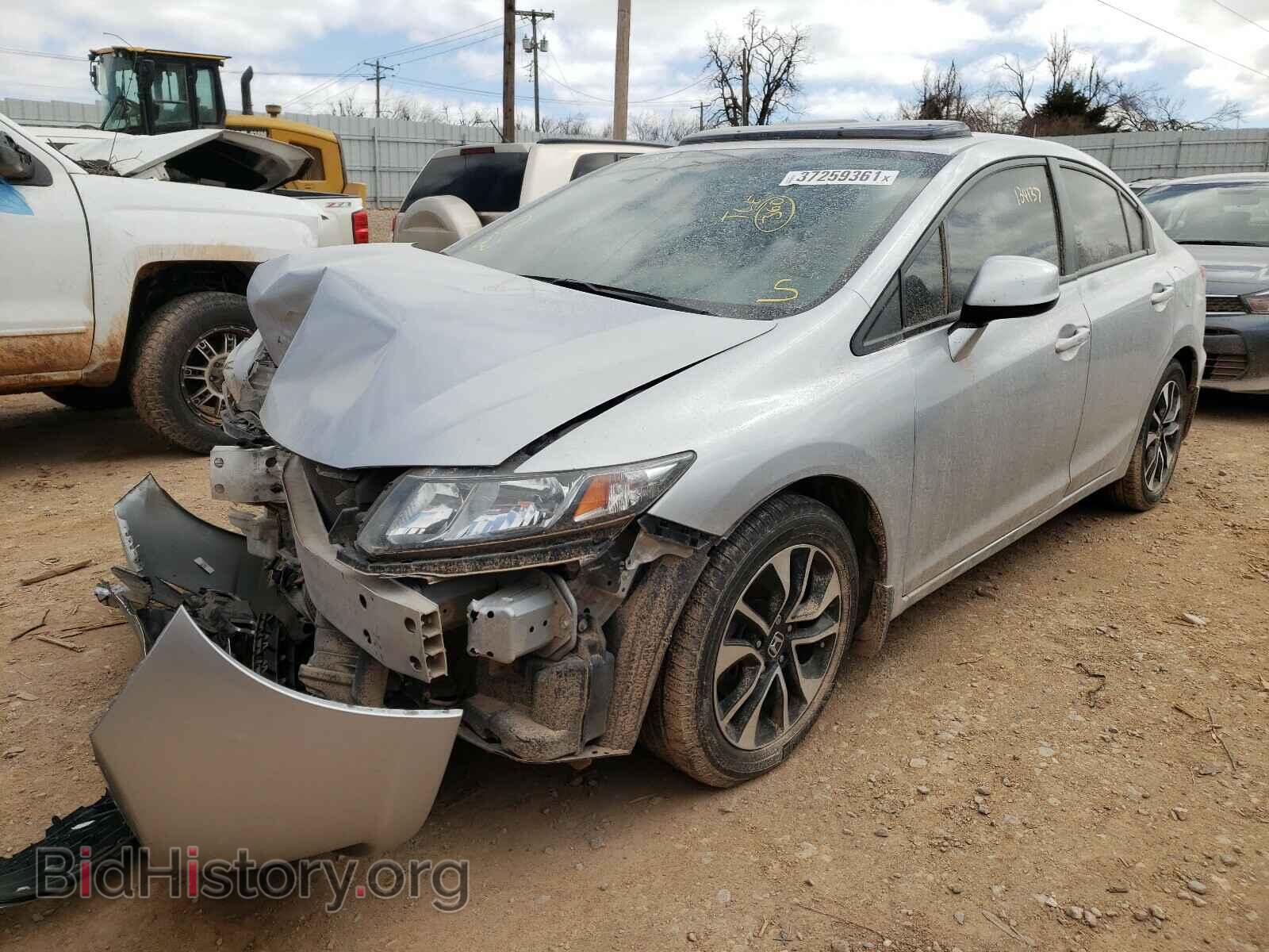 2013 HONDA CIVIC - VIN: 2HGFB2F82DH536688 - Photo 2