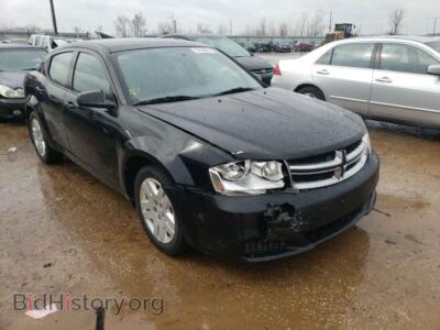 2011 Dodge AVENGER Avenger EX, черный — VIN 1B3BD4FB6BN573747, Copart
