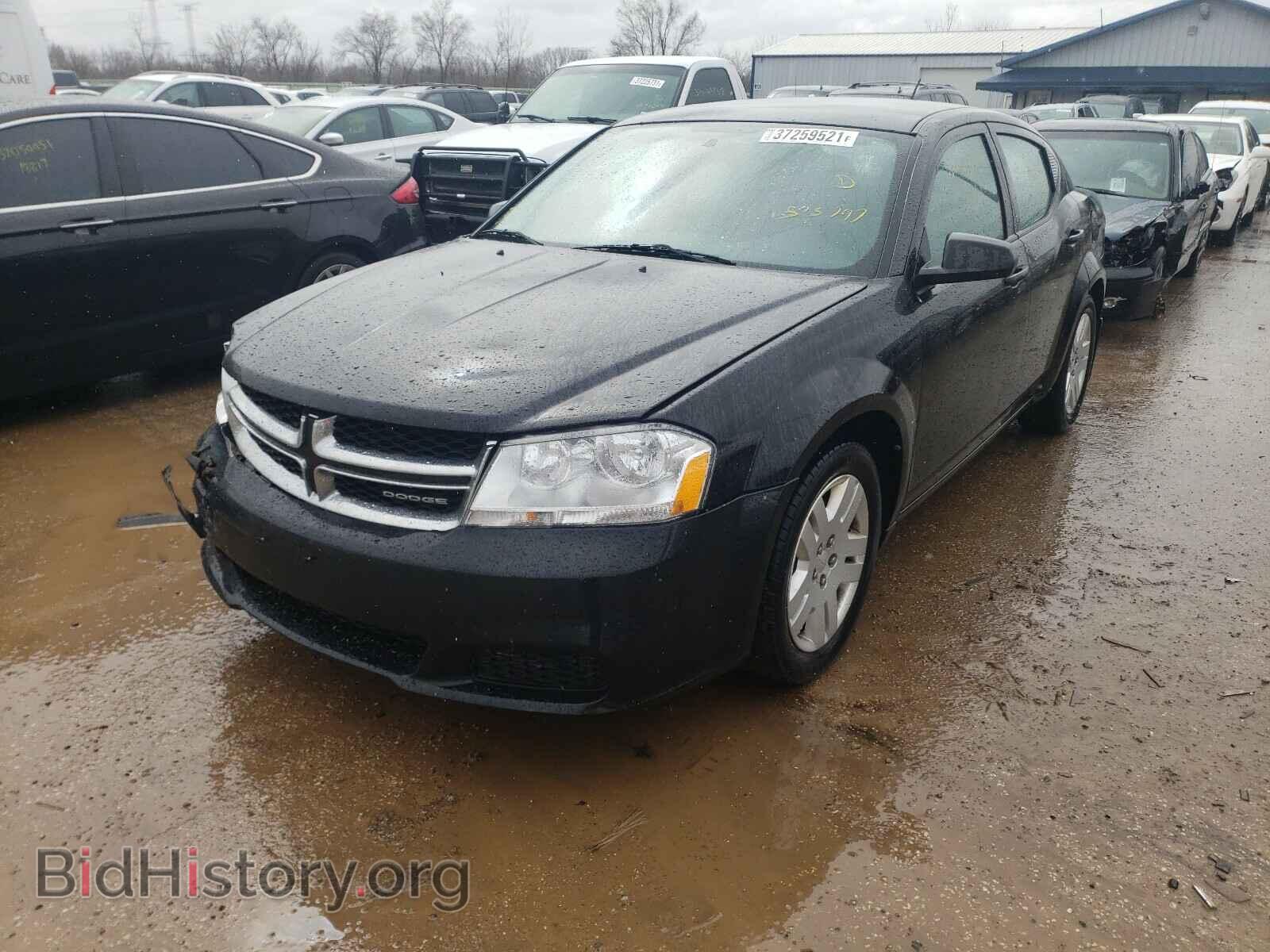 2011 DODGE AVENGER - VIN: 1B3BD4FB6BN573747 - Фото 2