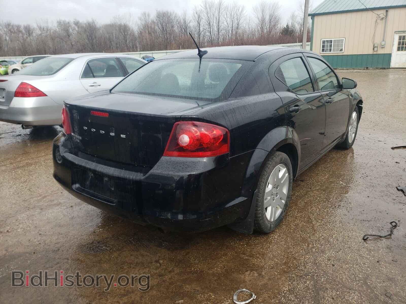 2011 DODGE AVENGER - VIN: 1B3BD4FB6BN573747 - Фото 4