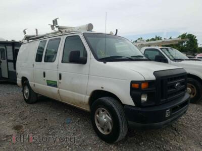 2010 Ford ECONOLINE, белый — VIN 1FTNE2EL8ADA60284, Copart