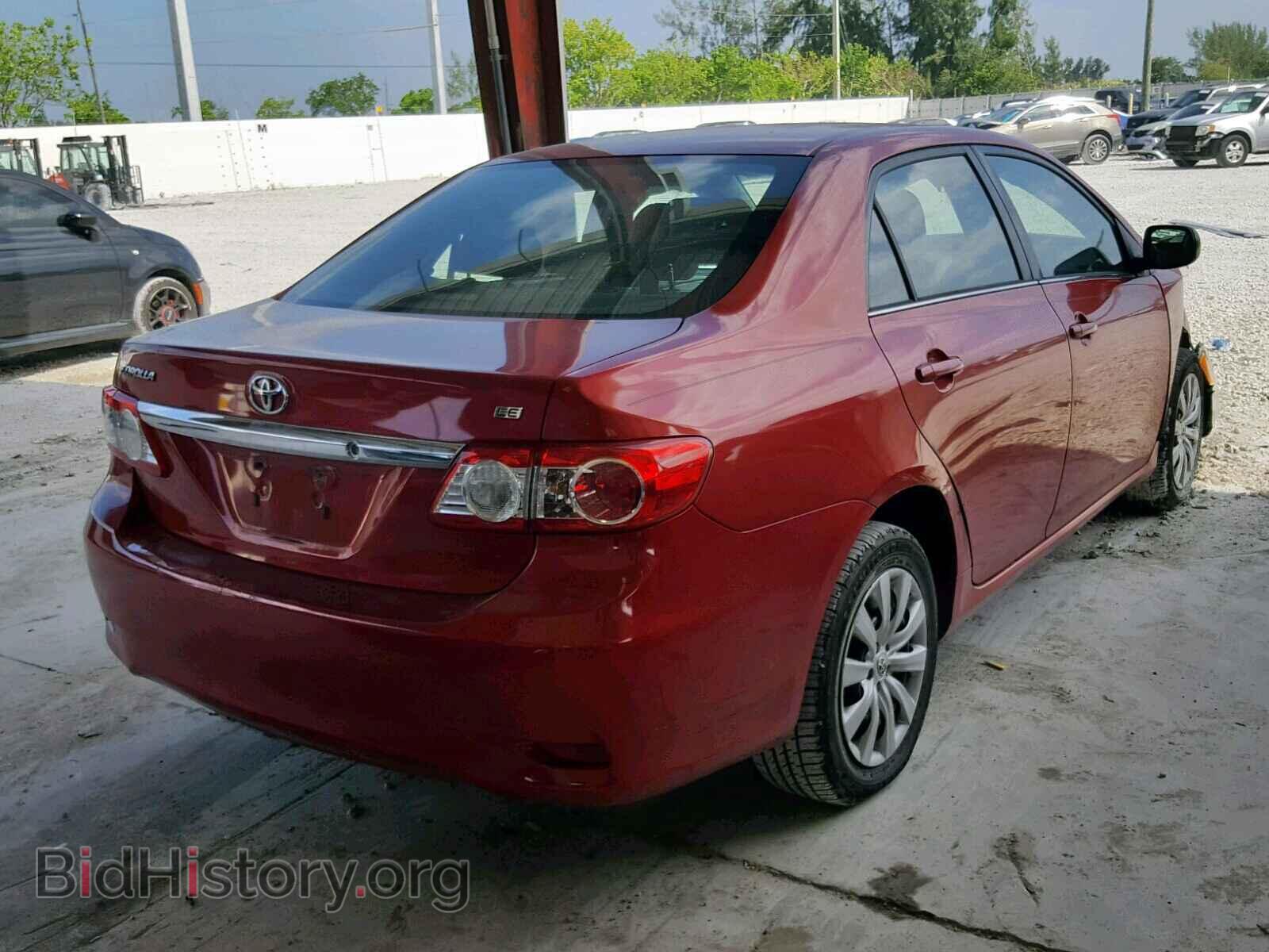 2013 TOYOTA COROLLA BA - VIN: 5YFBU4EE6DP164468 - Фото 4