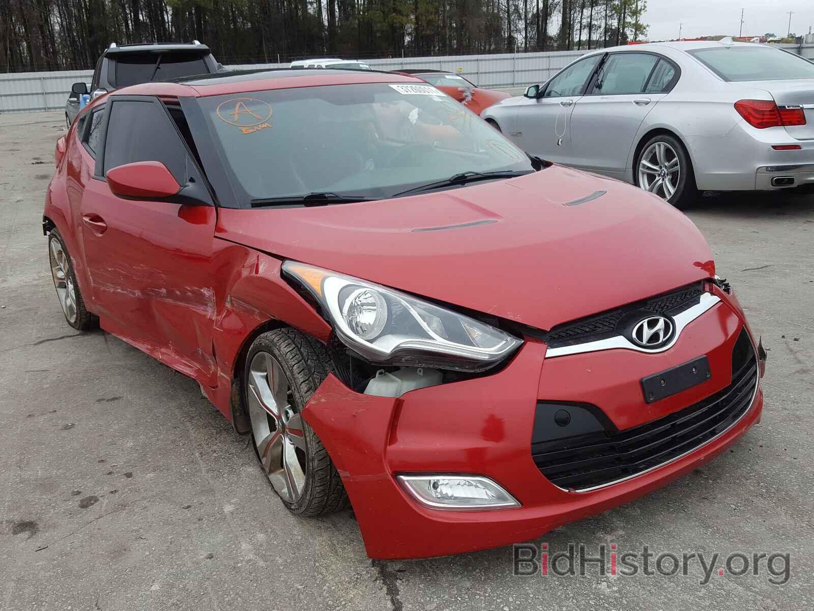 Photo KMHTC6AD5CU048109 - HYUNDAI VELOSTER 2012