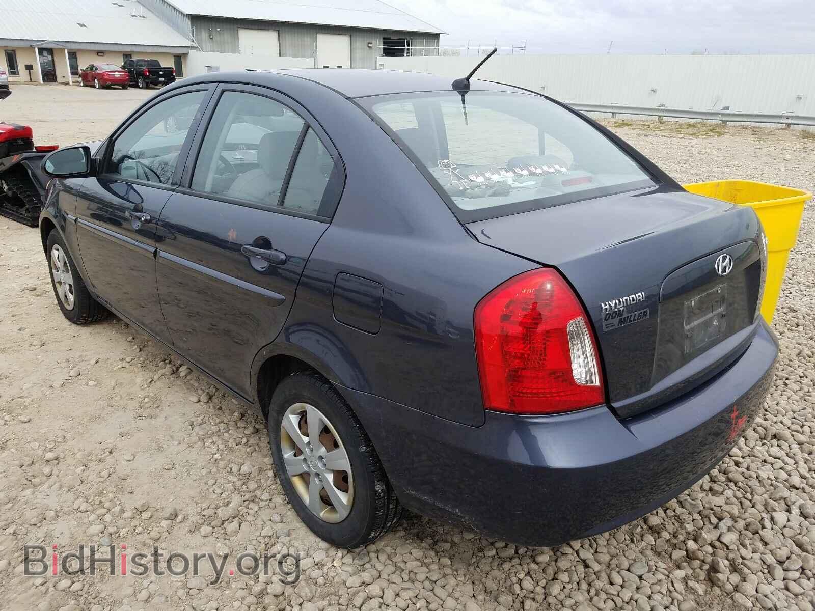 2008 HYUNDAI ACCENT - VIN: KMHCN46C68U200100 - Фото 3