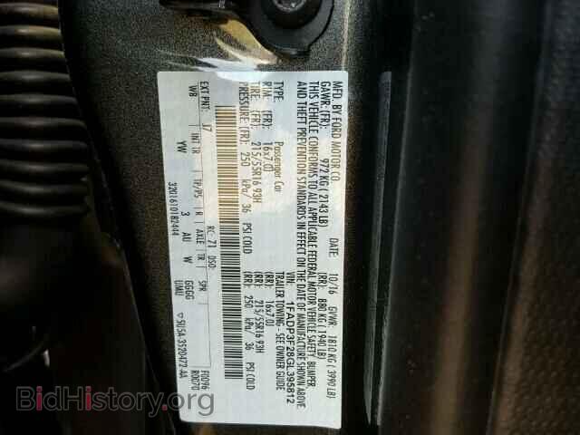 2016 FORD FOCUS - VIN: 1FADP3F28GL395812 - Фото 10