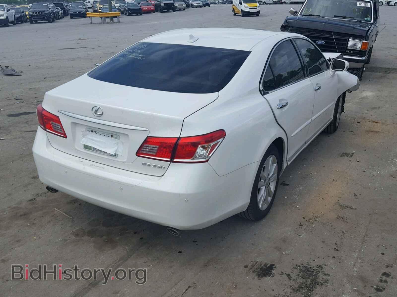 2012 LEXUS ES350 - VIN: JTHBK1EG2C2474487 - Фото 4