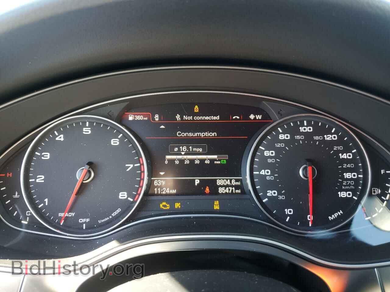 2016 AUDI A6 - VIN: WAUGFAFCXGN159204 - Фото 9