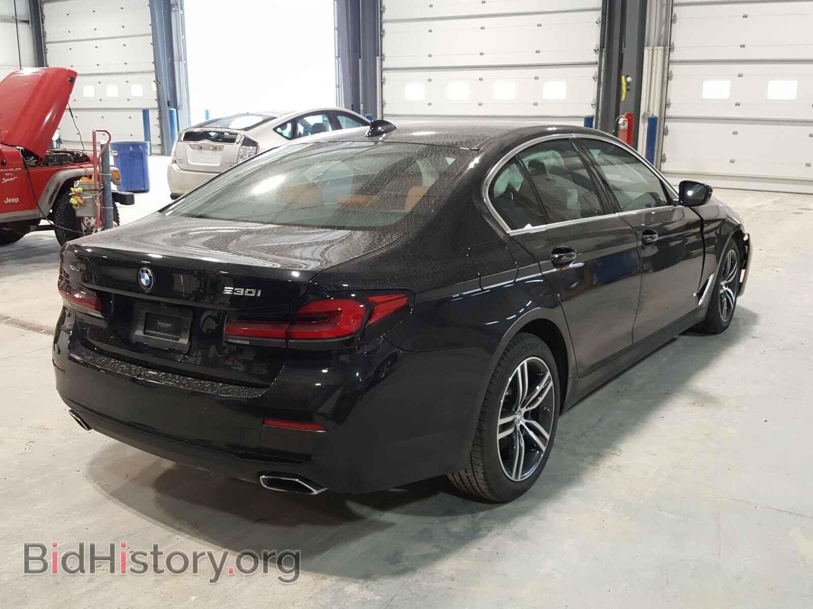 2021 BMW 5 SERIES - VIN: WBA13BJ03MCF12927 - Фото 4