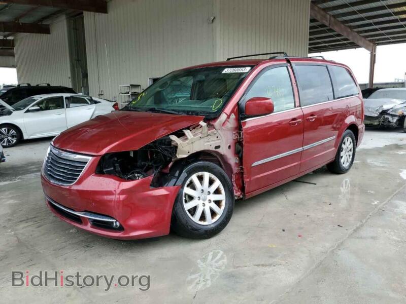 2014 Chrysler MINIVAN Town & COU (VIN 2C4RC1BG9ER398580) — photo 1 of 13, Copart, damage: front end