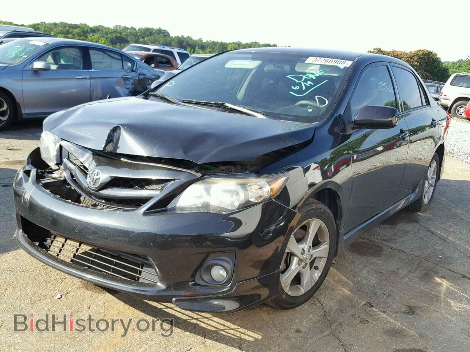 2011 TOYOTA COROLLA BA - VIN: 2T1BU4EE2BC648327 - Фото 2