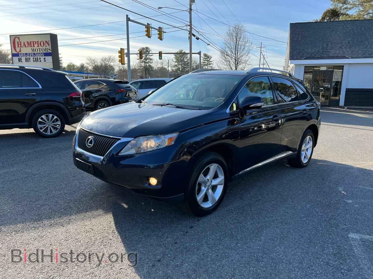 Фотография 2T2BK1BA7AC033045 - LEXUS RX350 2010