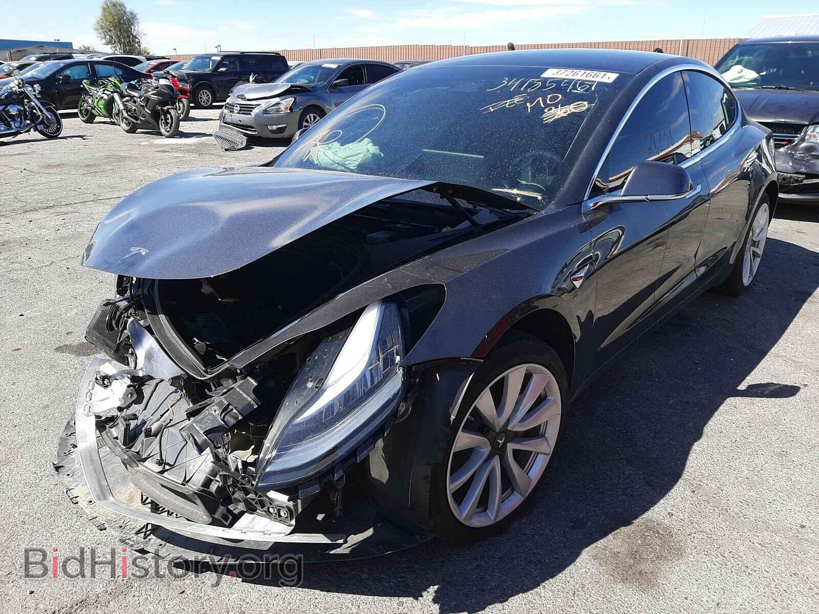 2019 TESLA MODEL 3 - VIN: 5YJ3E1EA3KF428302 - Фото 2