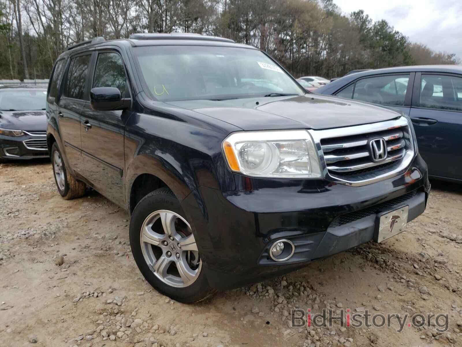 Photo 5FNYF3H55CB031706 - HONDA PILOT 2012